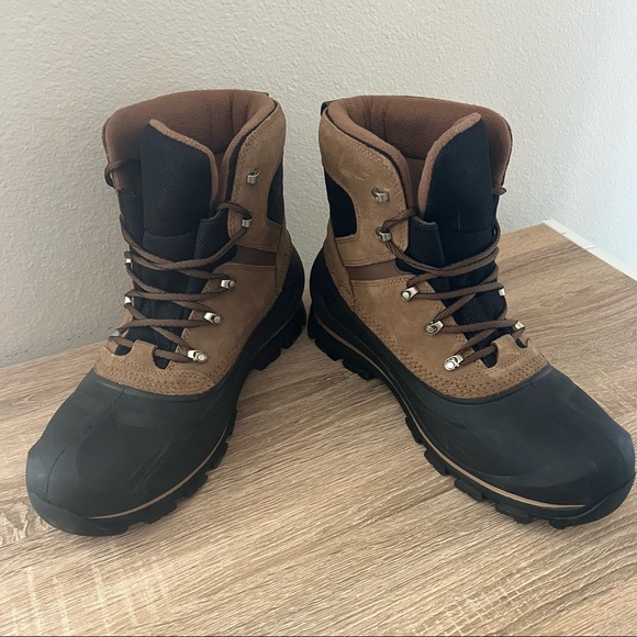 Sorel Other - Sorel Men’s Buxton Lace Up Black Delta Noir Winter Boots Size 13